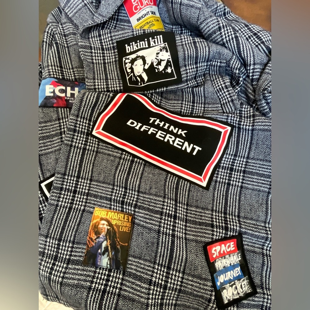 Punk Style Open Jacket - Picture 9 of 10
